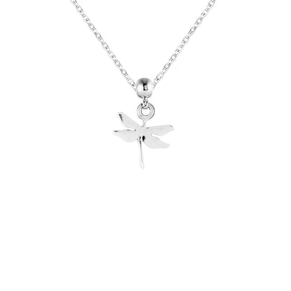 Dragonfly Silver Charm