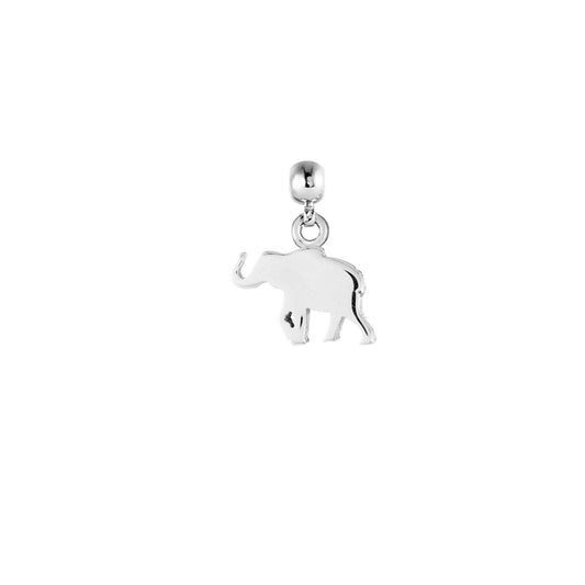 Elephant Silver Charm