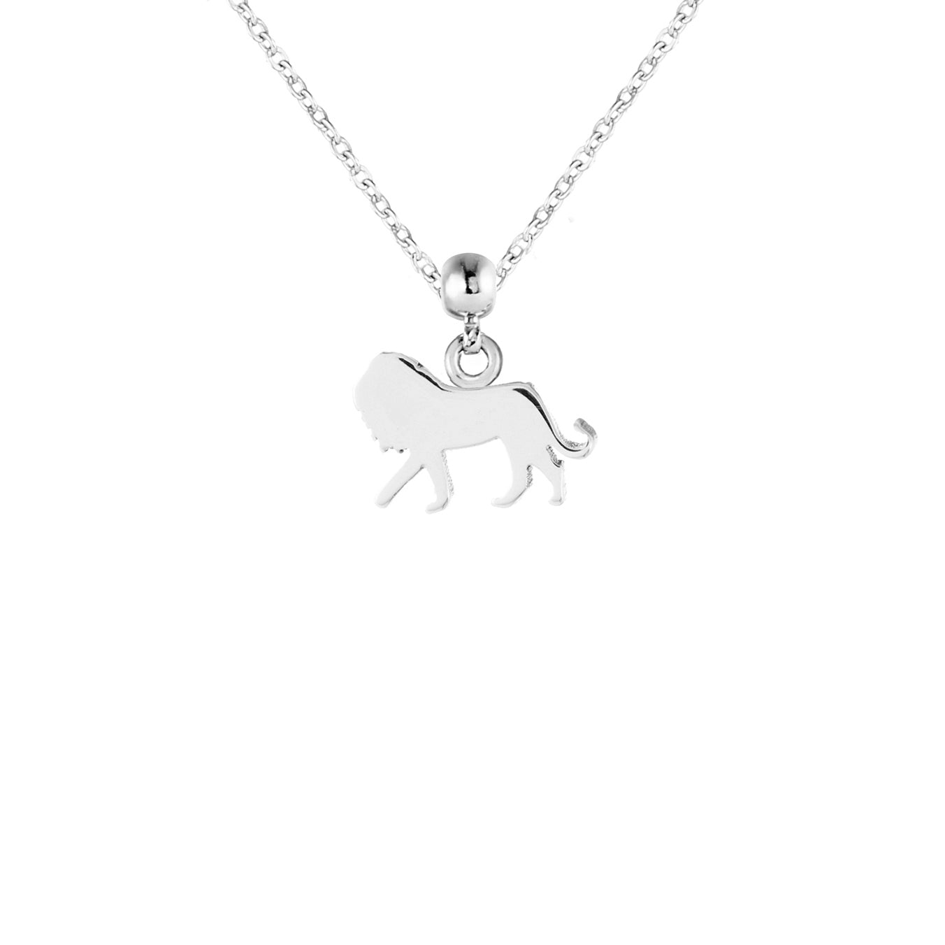 Lion Silver Charm