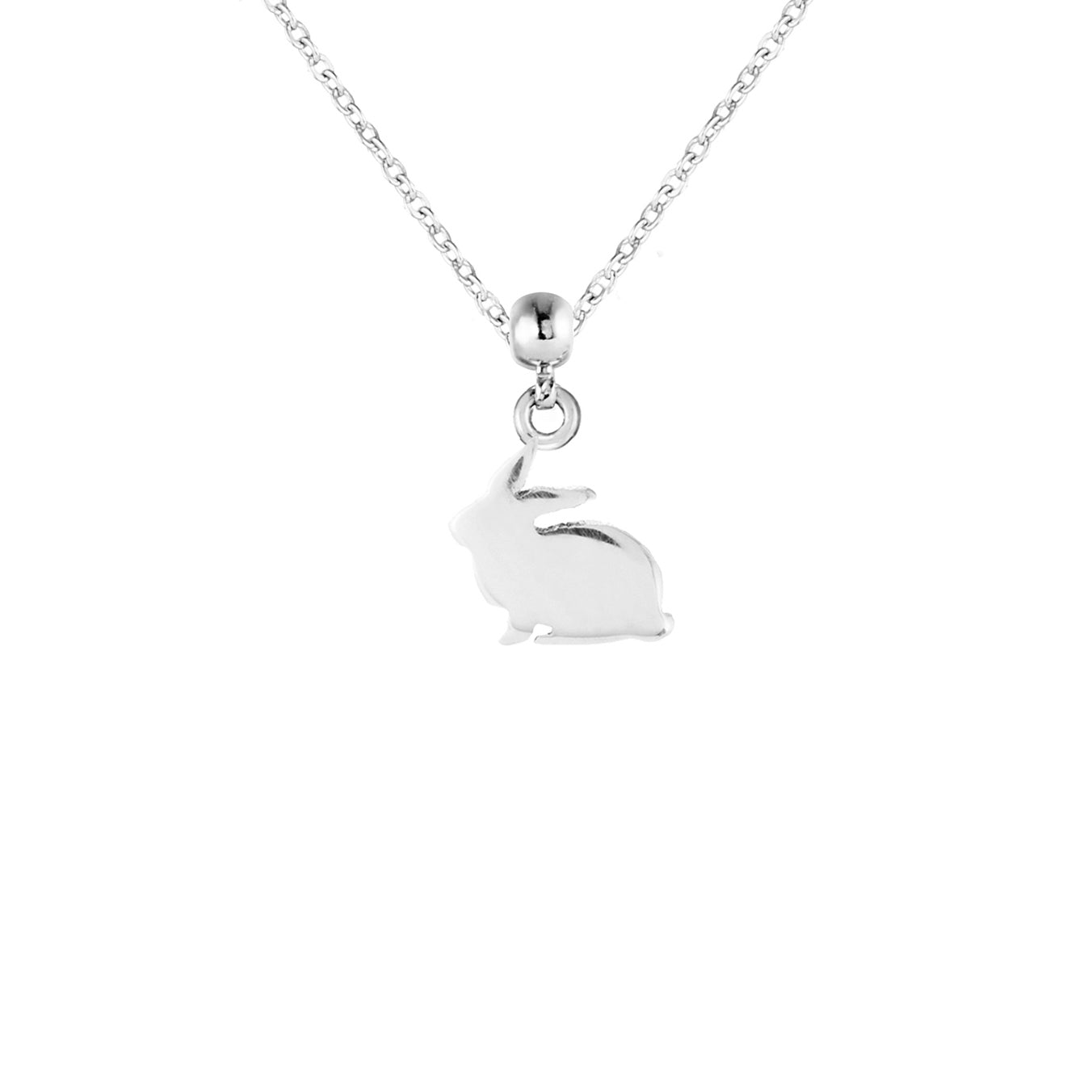 Rabbit Silver Charm