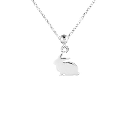 Rabbit Silver Charm