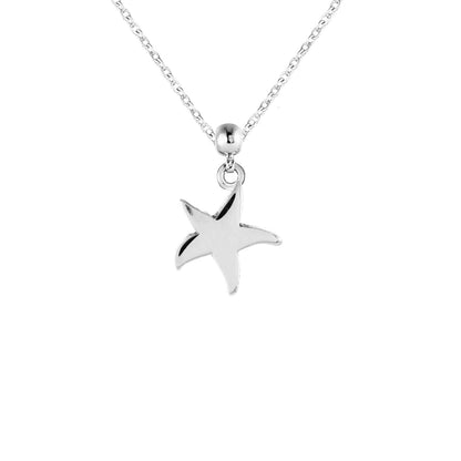 Starfish Silver Charm