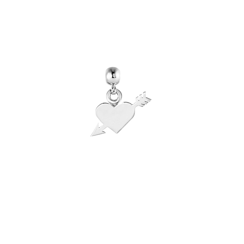 Stolen My Heart Silver Charm