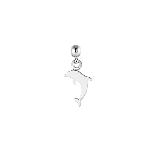 Dolphin Silver Charm