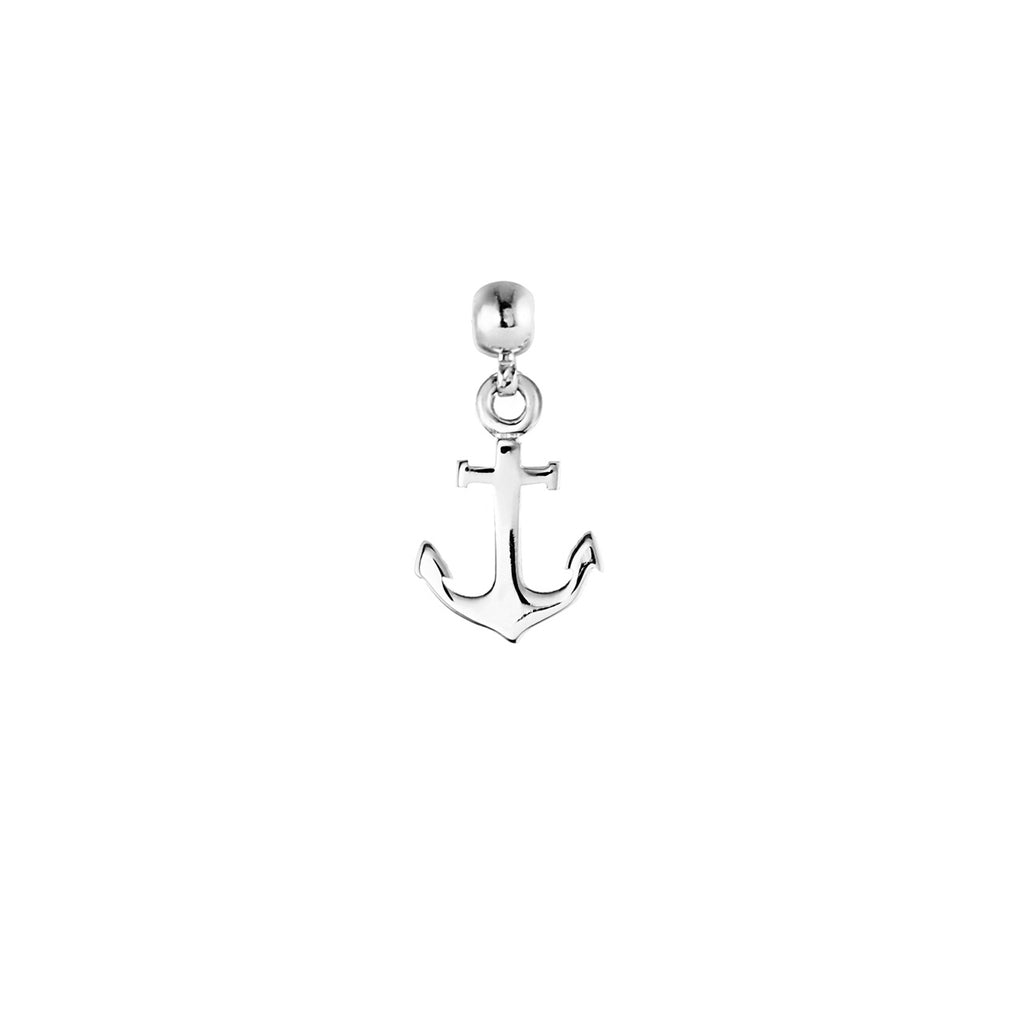 Anchor Silver Charm
