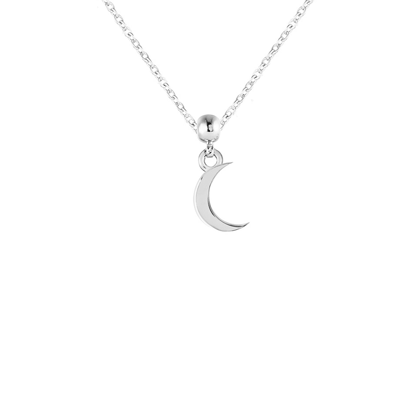 Moon Silver Charm