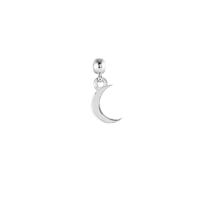 Moon Silver Charm