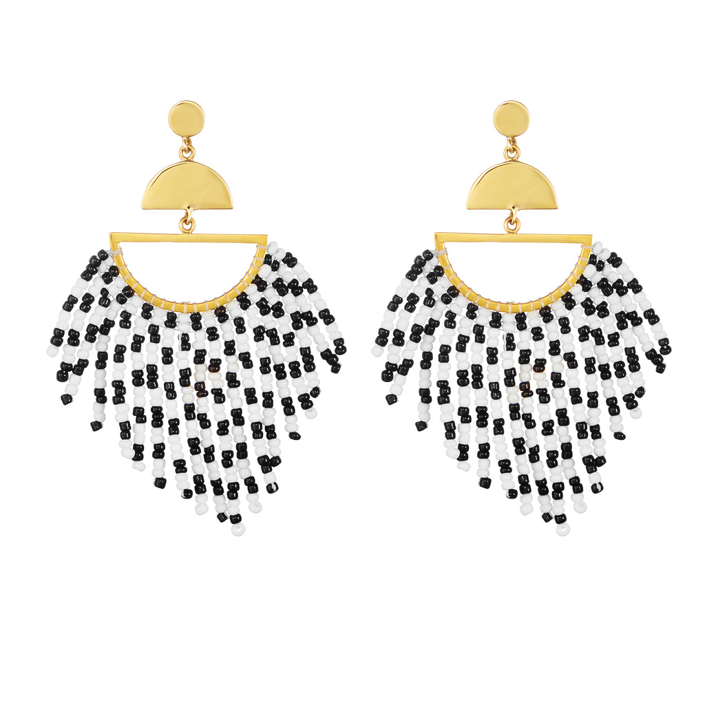 Masego Statement Gold Plated Earrings