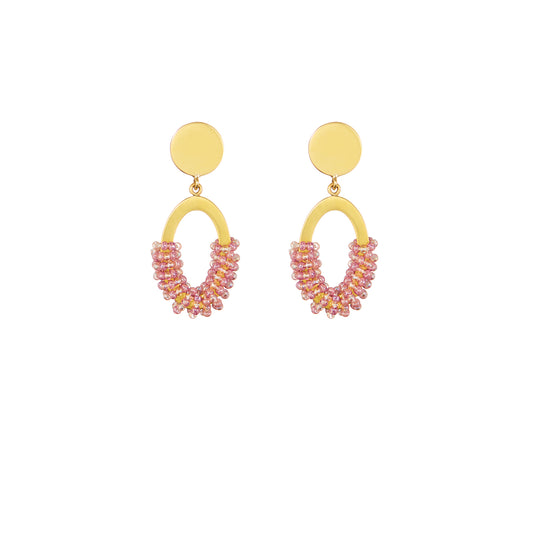 Asha Statement Gold Plated Earrings