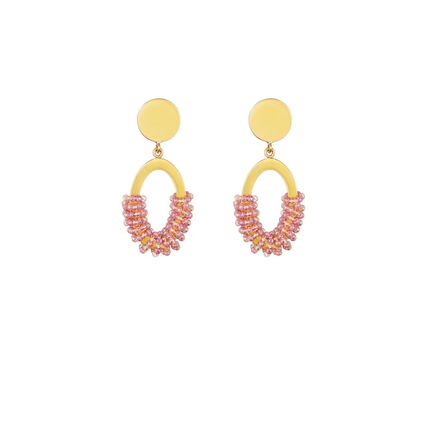 Asha Statement Gold Plated Earrings