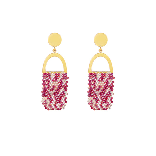 Ayaan Statement Gold Plated Earrings