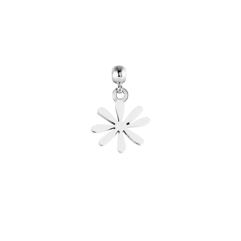 Daisy Silver Charm