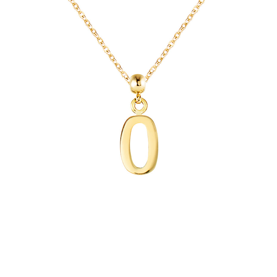 Number 9ct Gold Charms