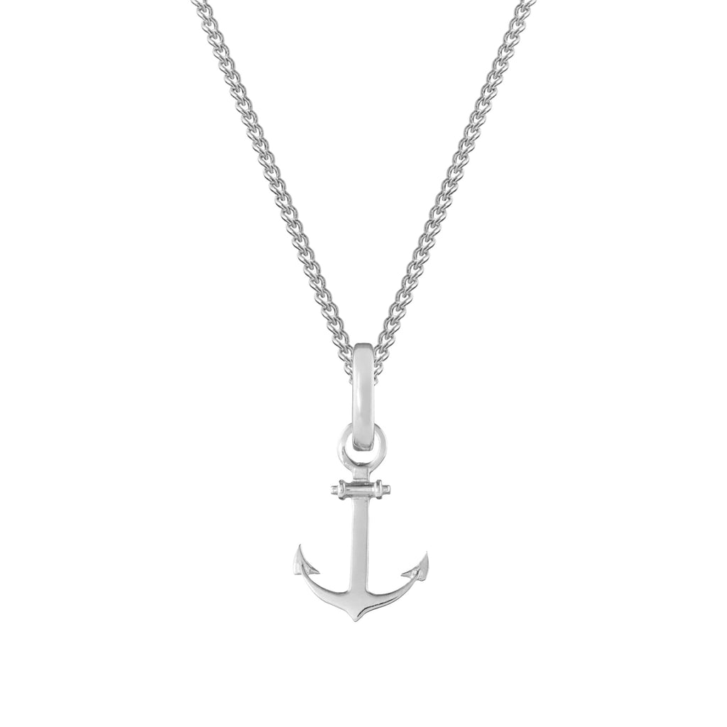 Anchor Silver Clip Charm