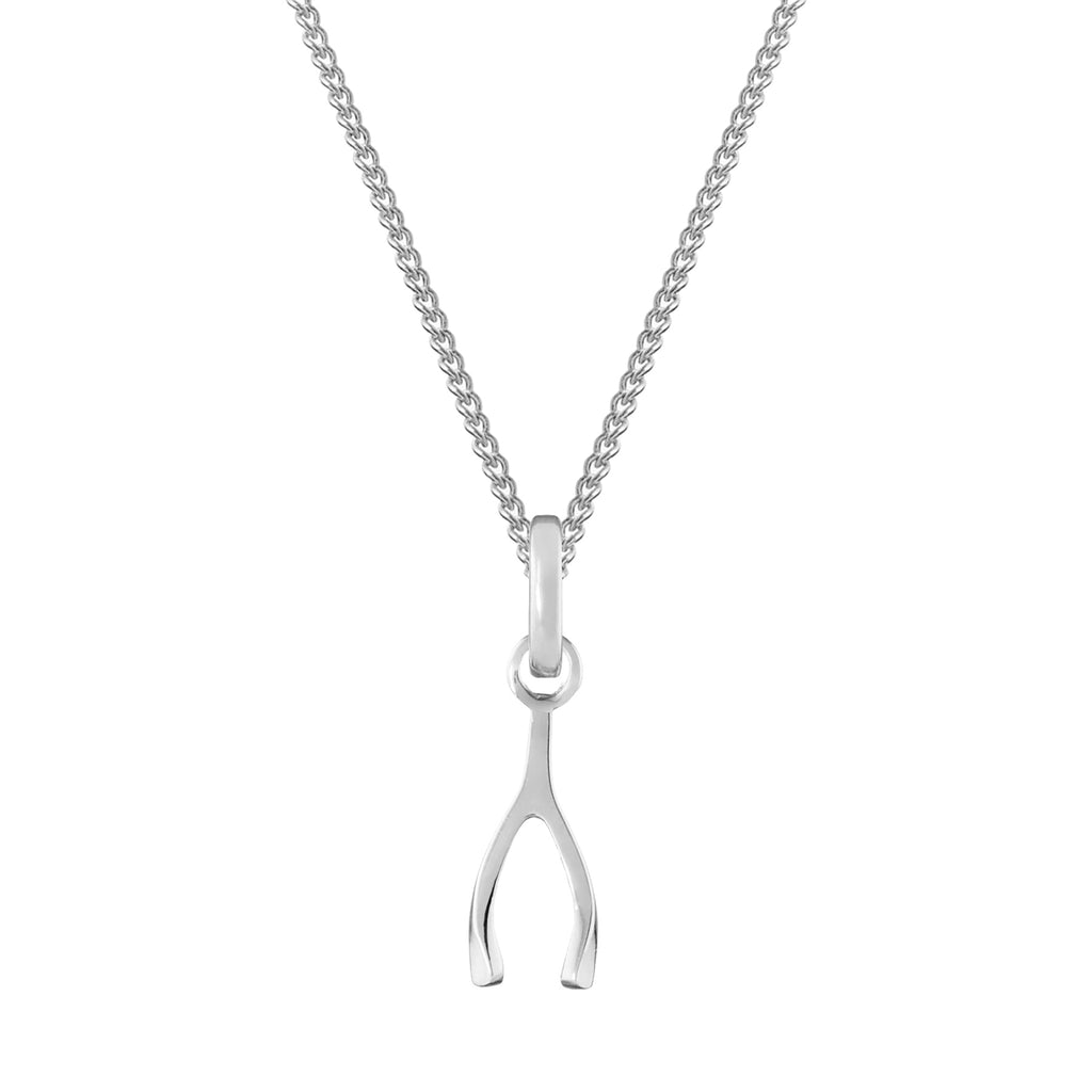 Wishbone Silver Clip Charm