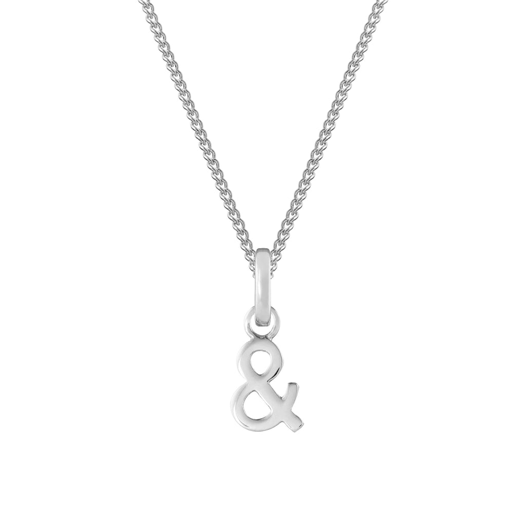 Ampersand Silver Clip Charms