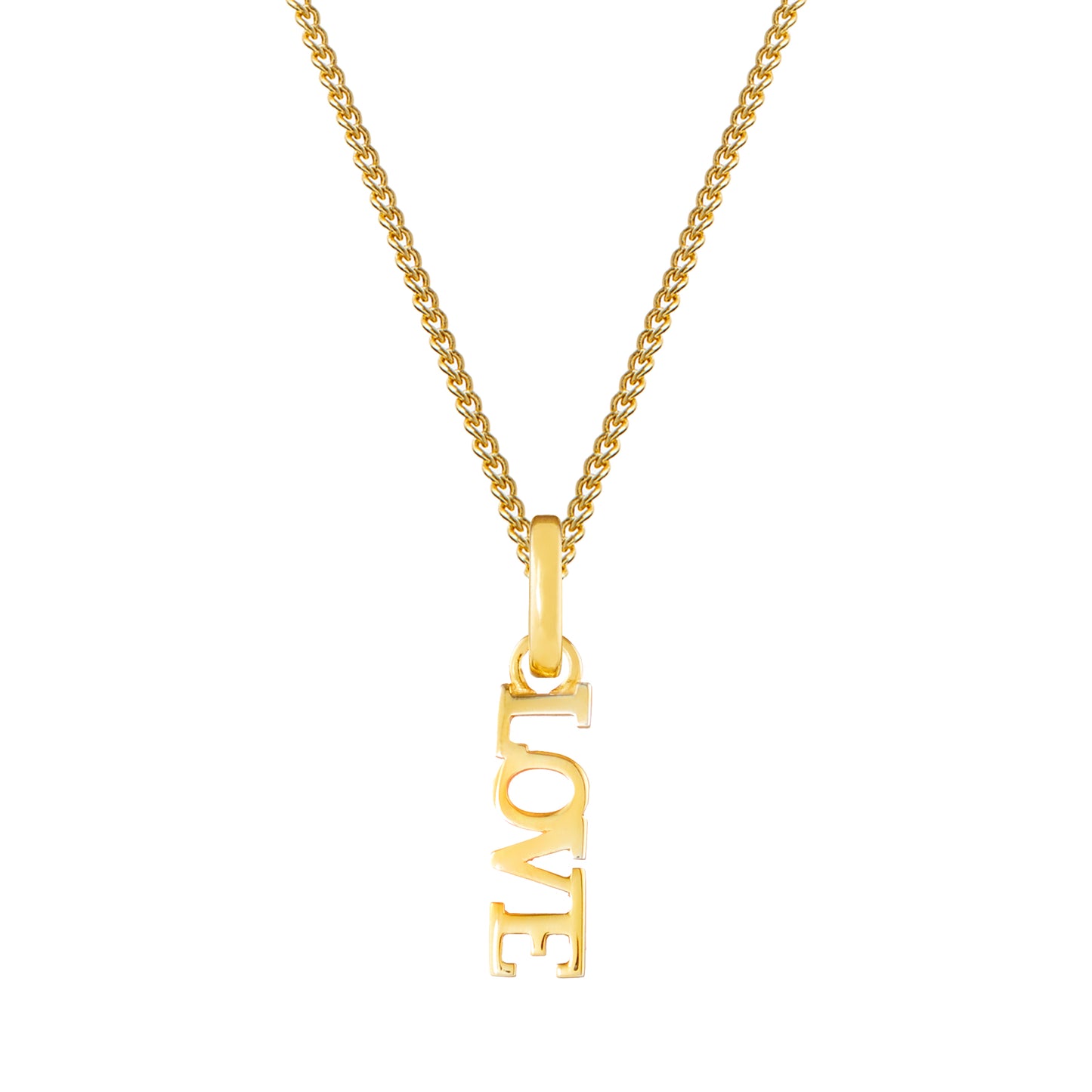 Love Gold Plated Iconic Links