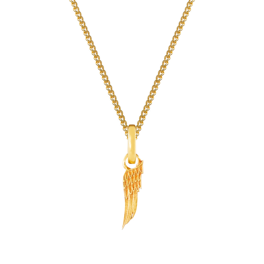 Angel Wing Gold Plated Clip Charm