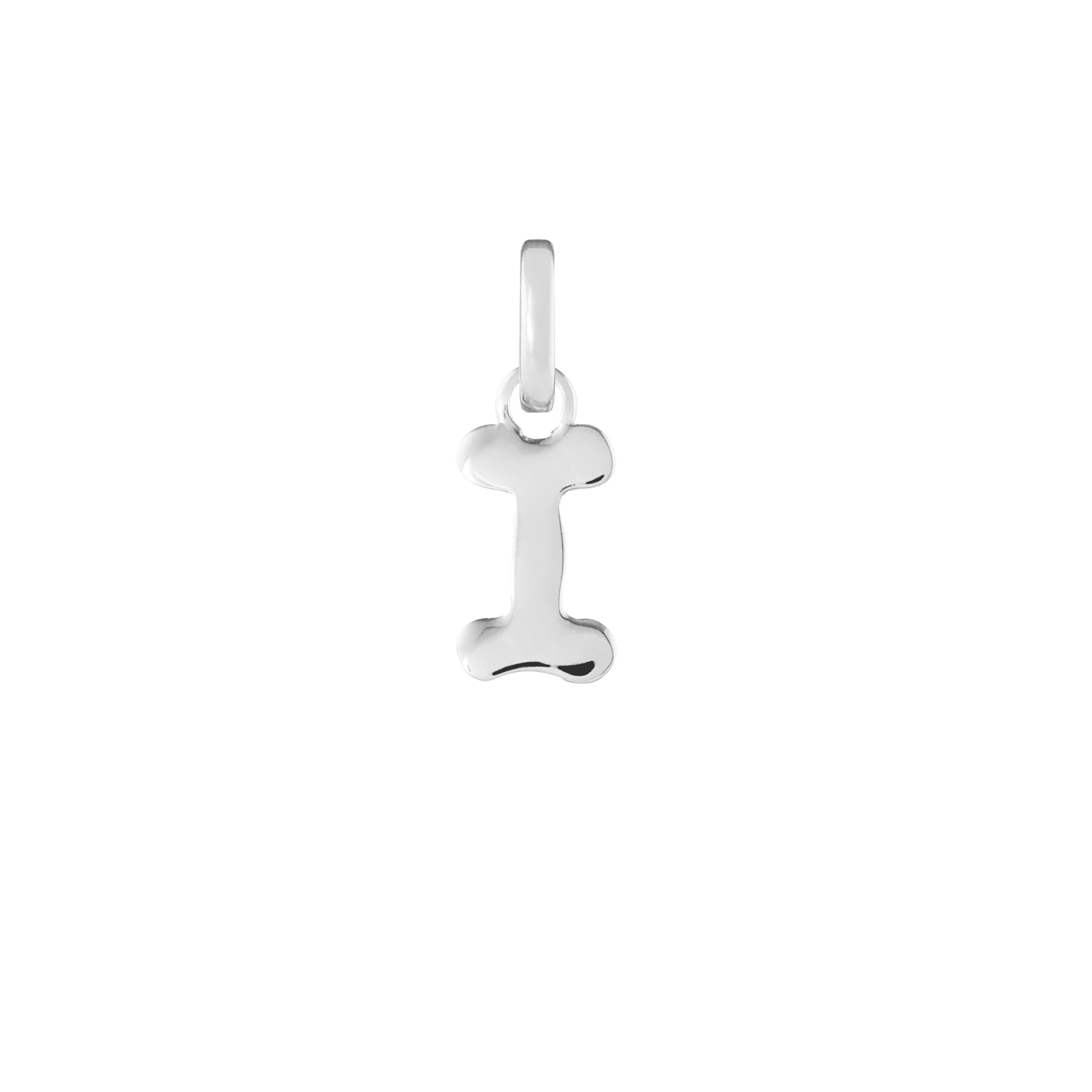 Letter Silver Clip Charm
