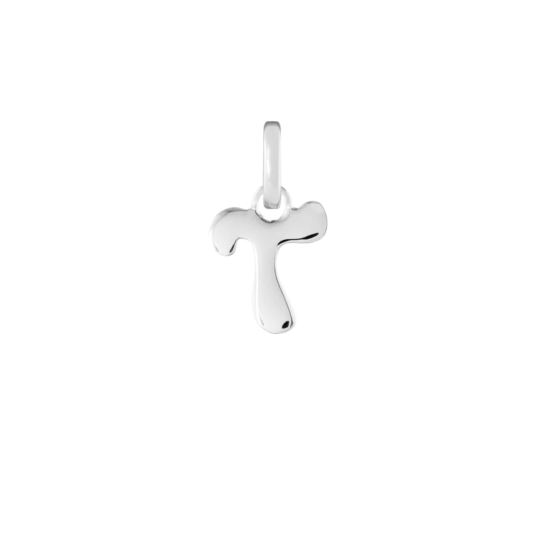 Letter Silver Clip Charm