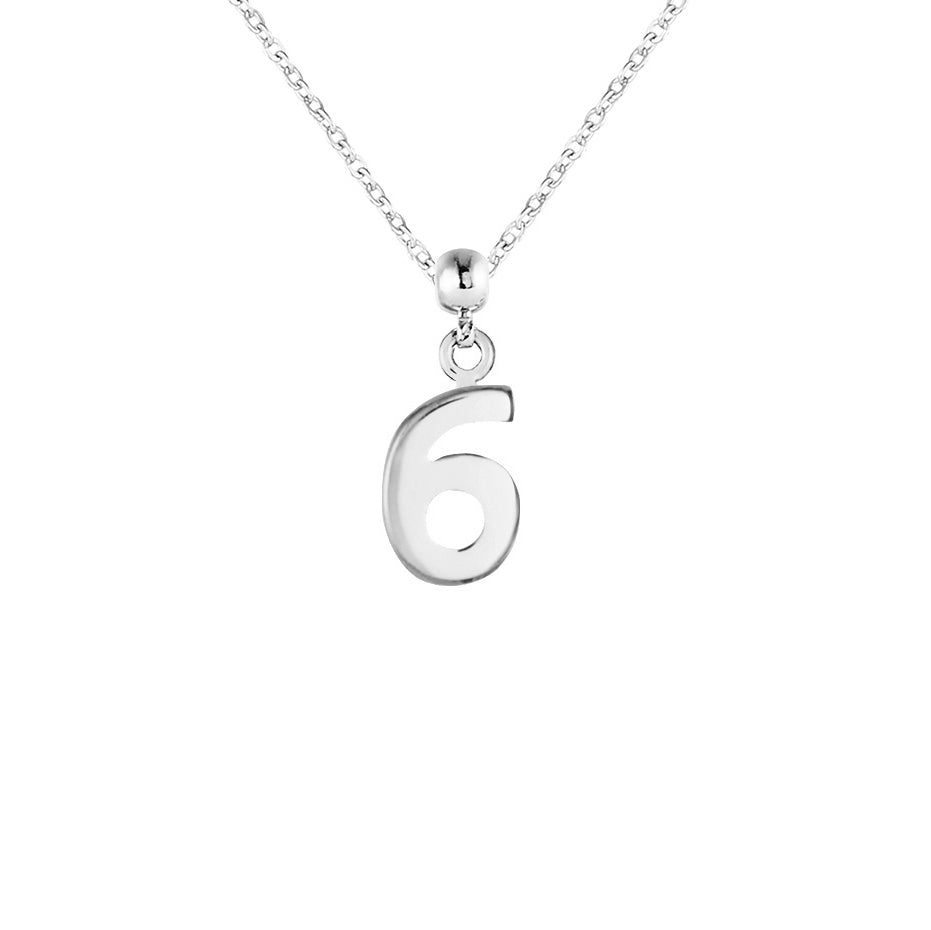 Number Silver Charms
