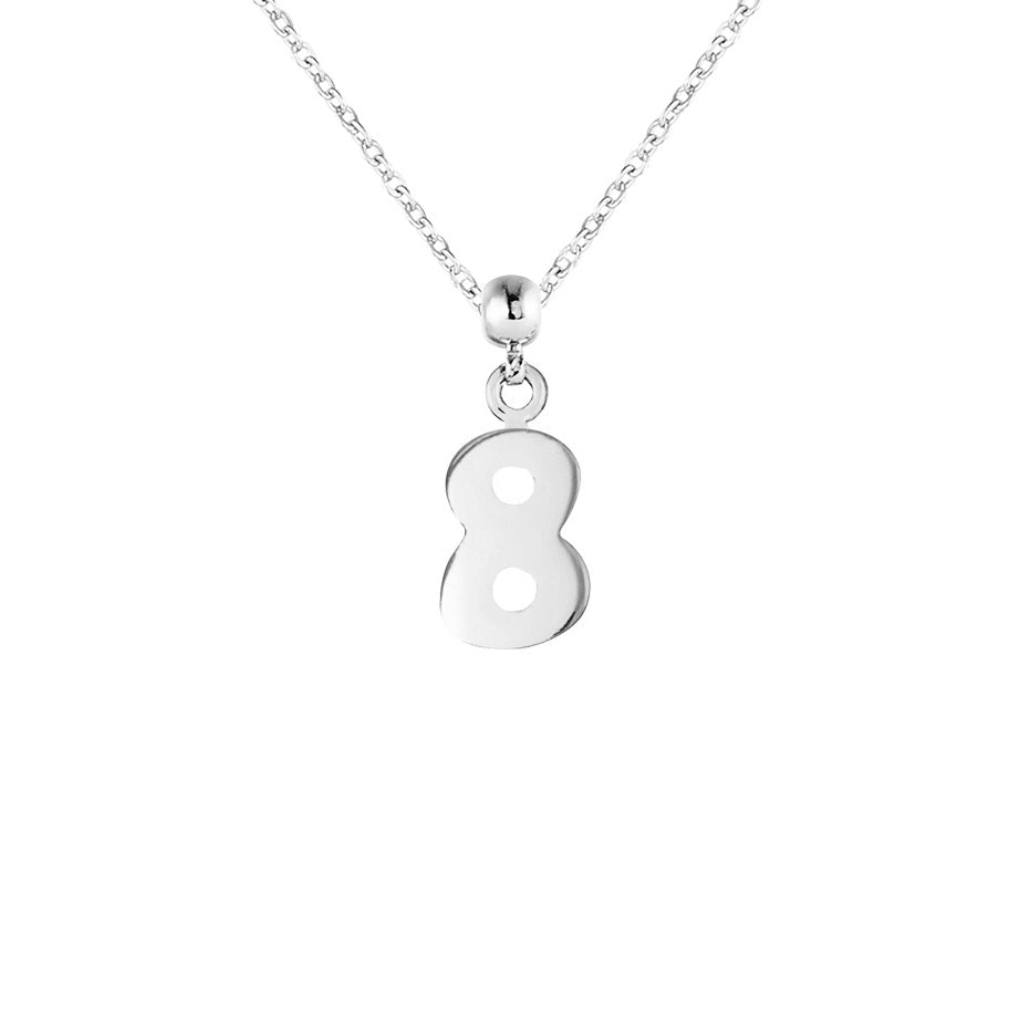 Number Silver Charms