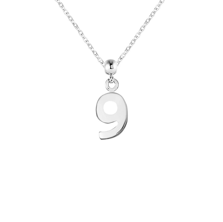 Number Silver Charms