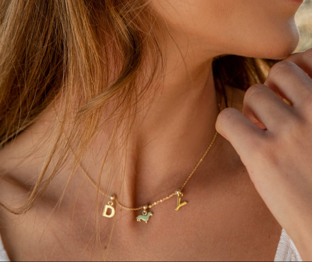 Five Gold Plated Charms Combo Ill