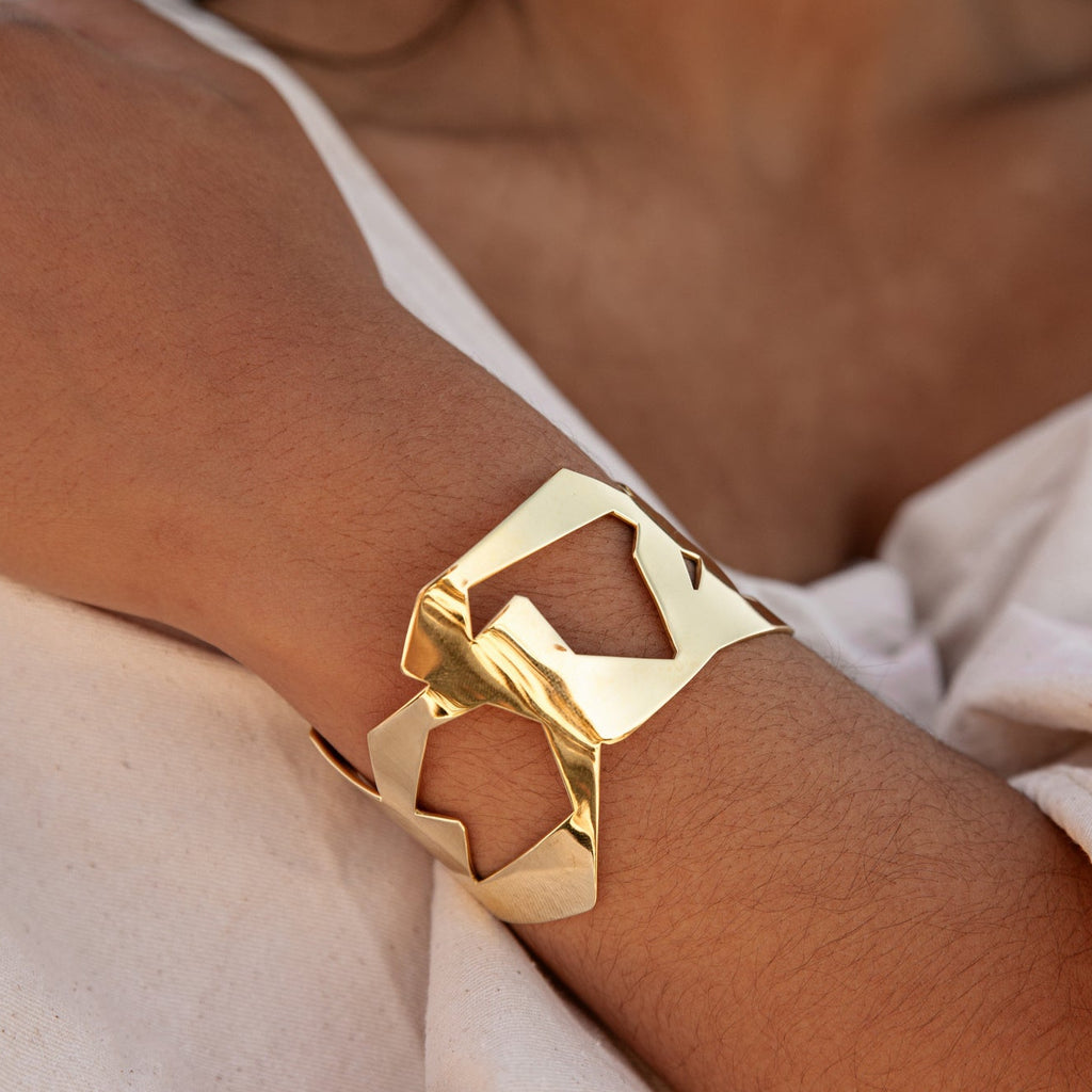 Gladiator Brass Cuff