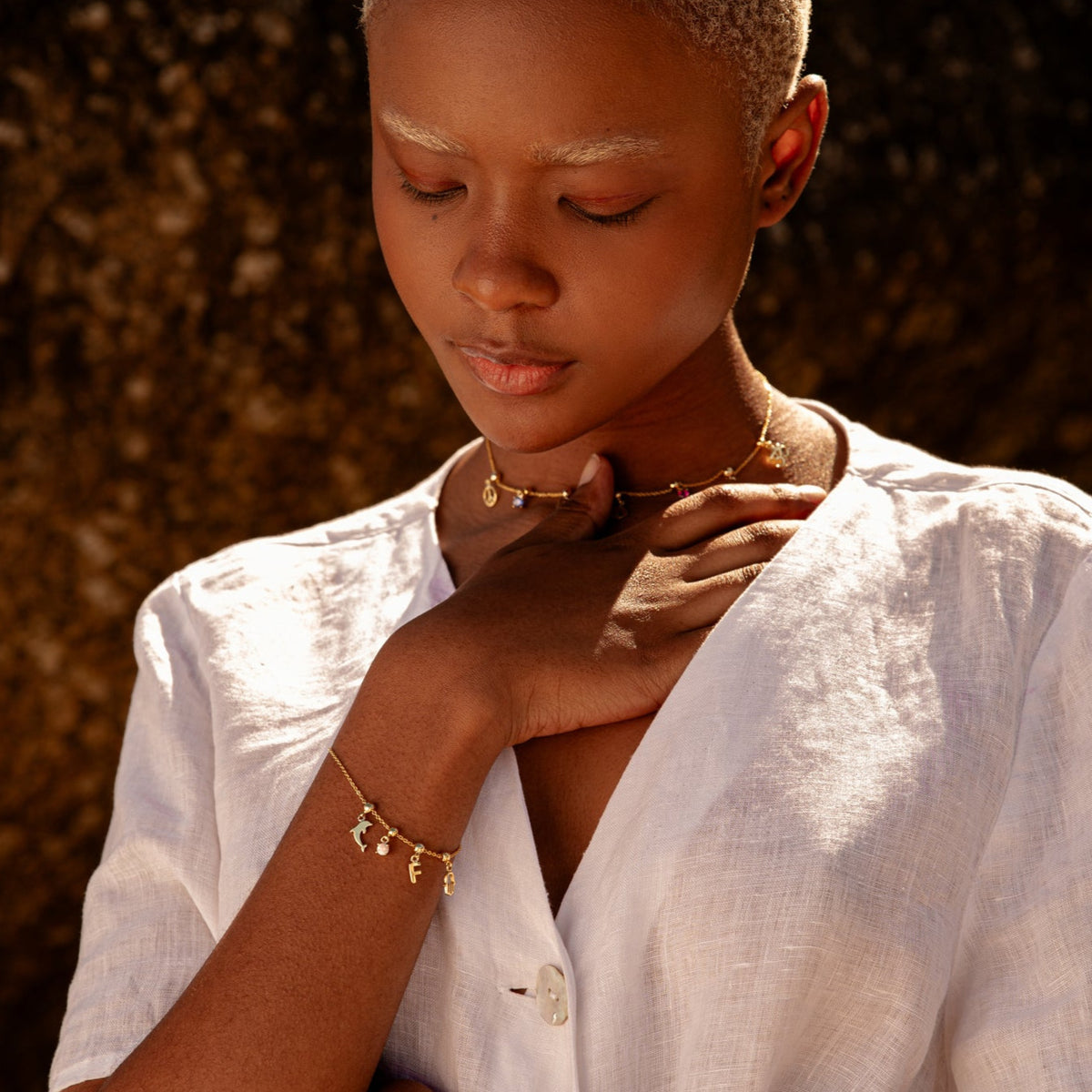 Daisy Gold Plated Charm