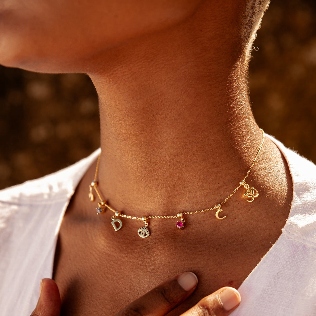 Giraffe Gold Plated Charm