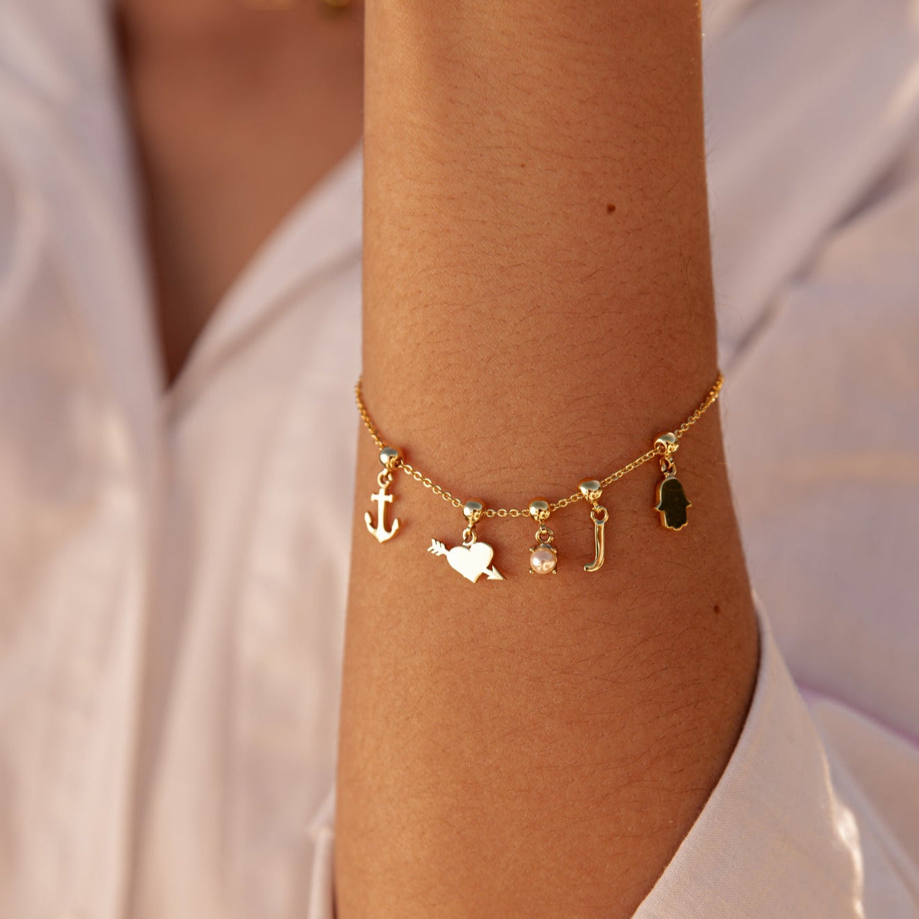 Cross Silver Charm