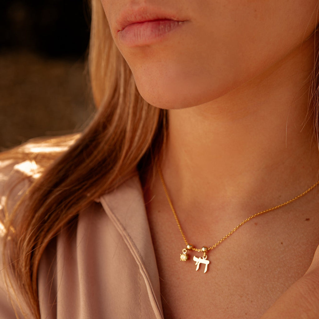 Chai Silver Charm