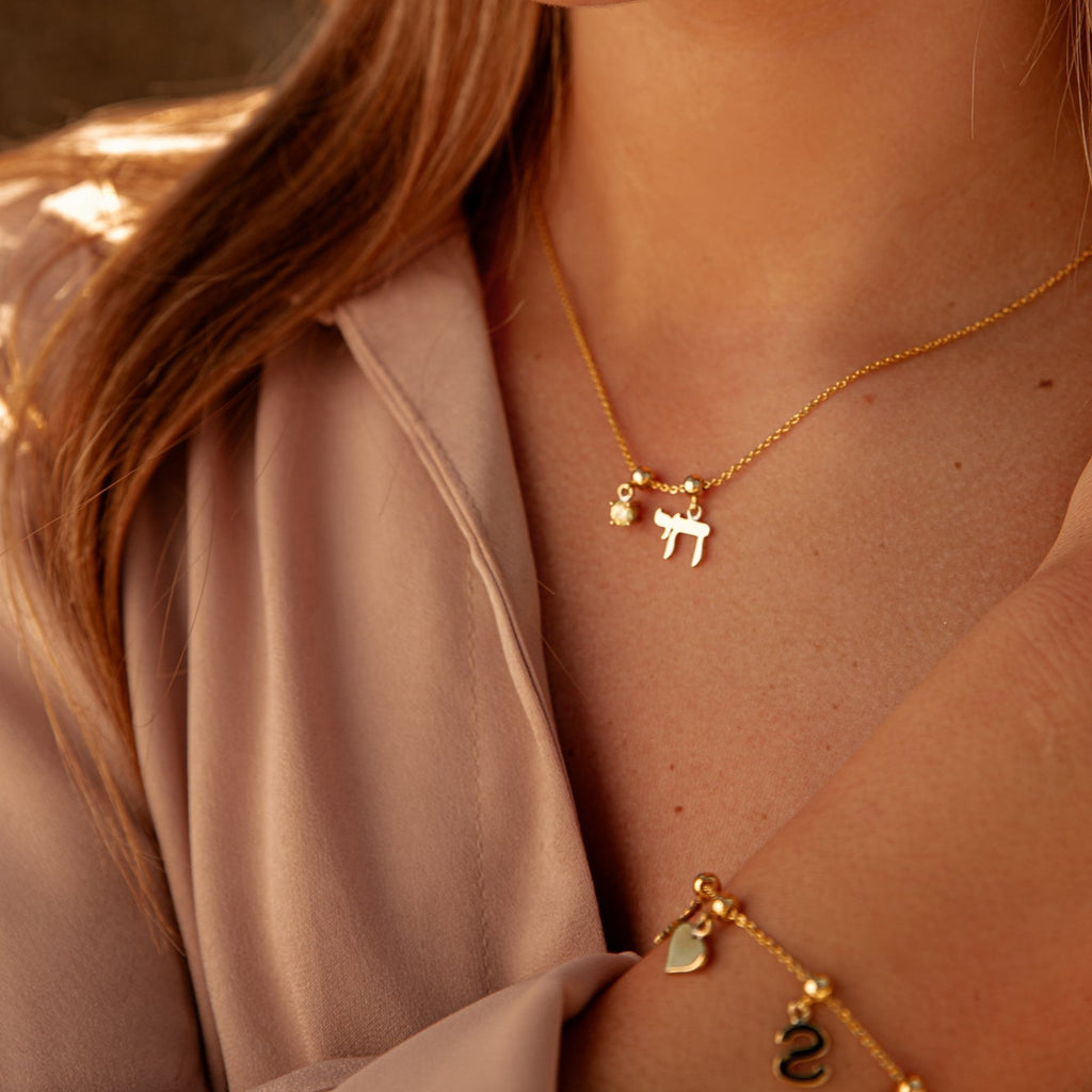 Chai 9ct Gold Charm
