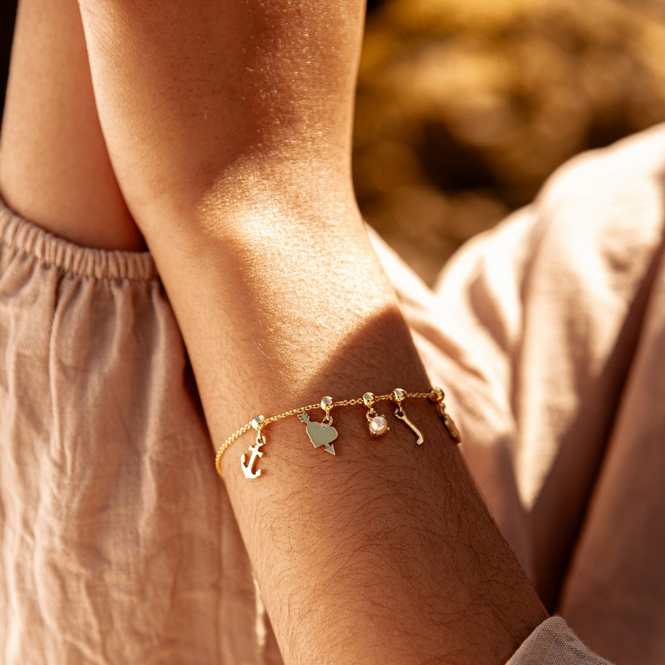 Giraffe Gold Plated Charm