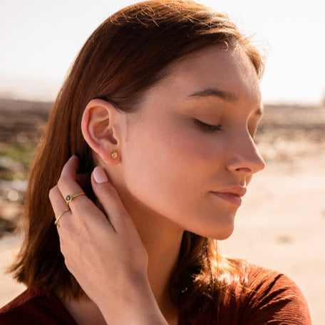 Women's Gemstone Silver Ring | Women's Gemstone Ring | ORA Jewellery
