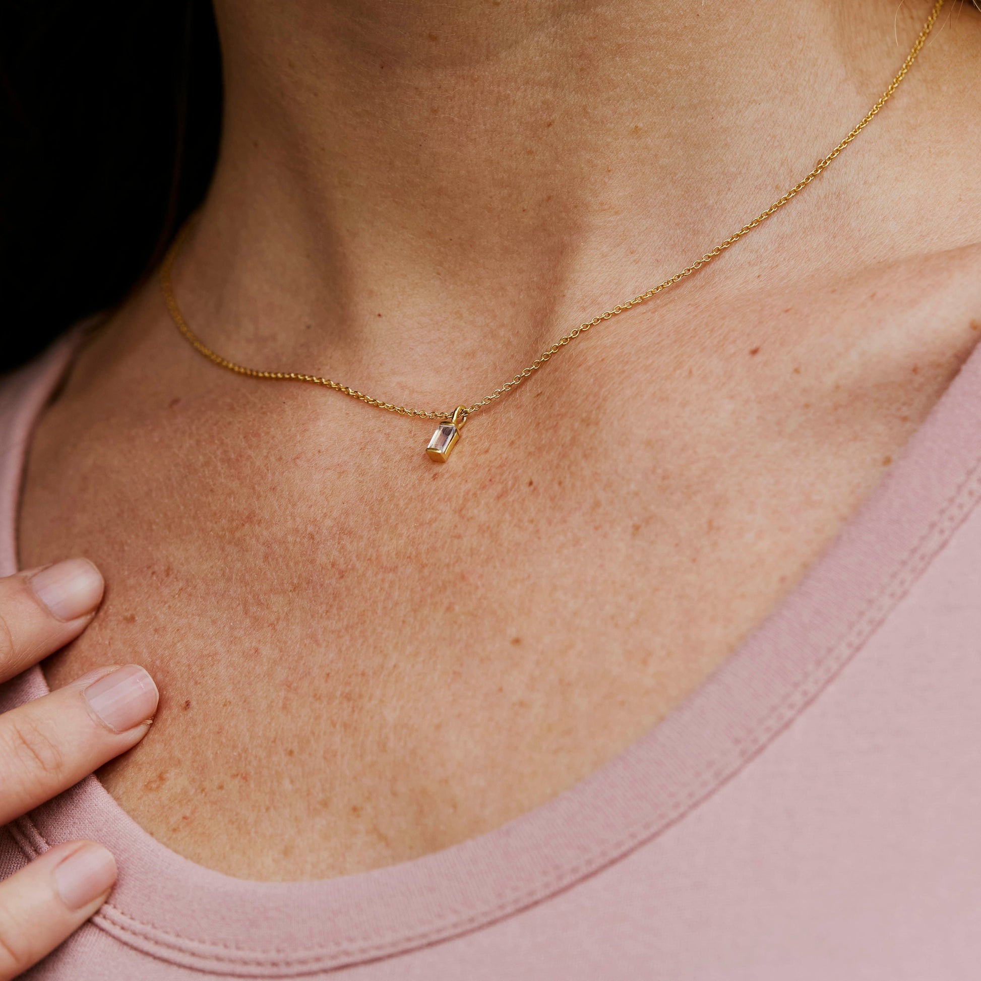 Ria Shine Gold Necklace