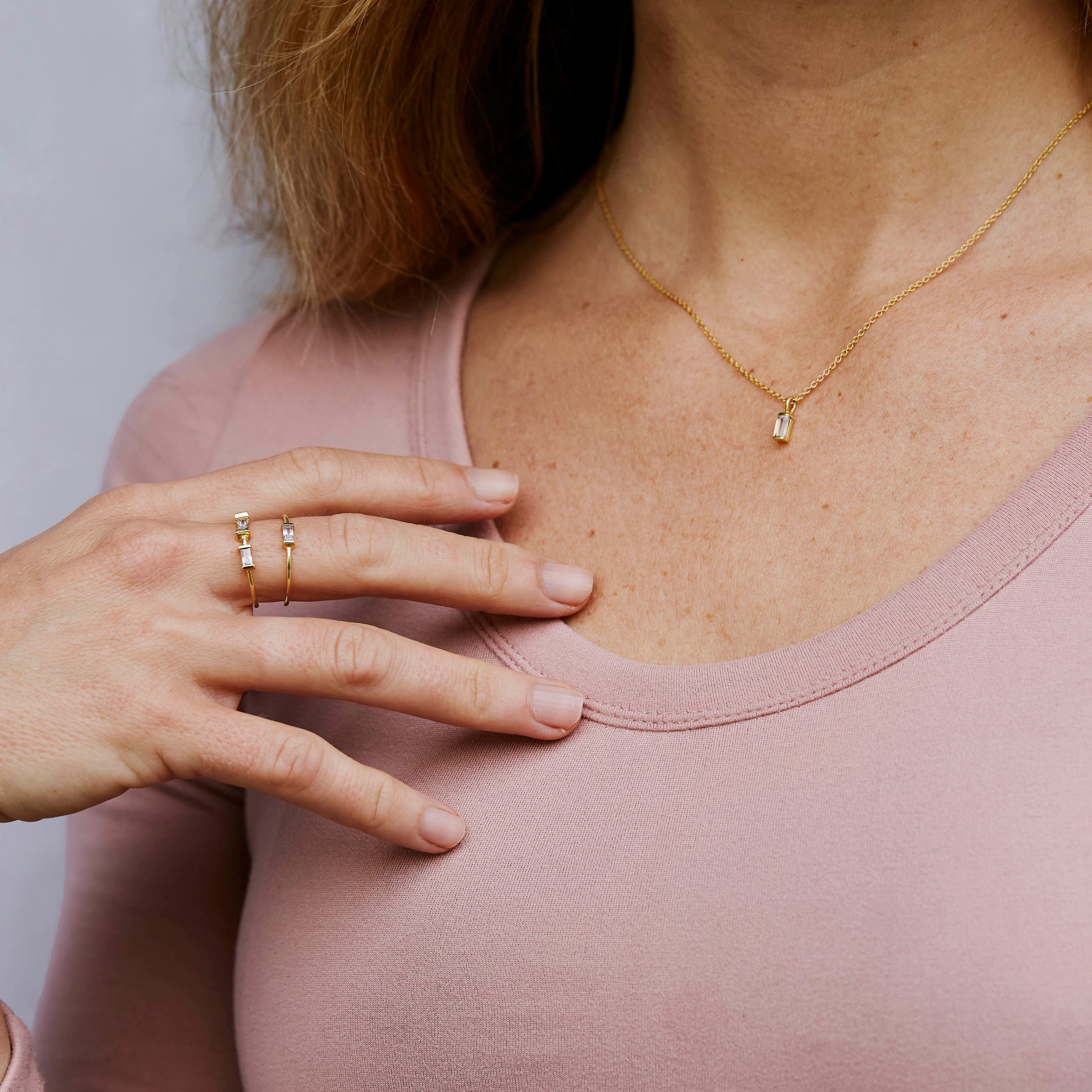 Ria Gold Necklace