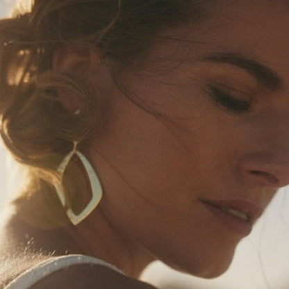 Hera Statement Gold Plated Earrings