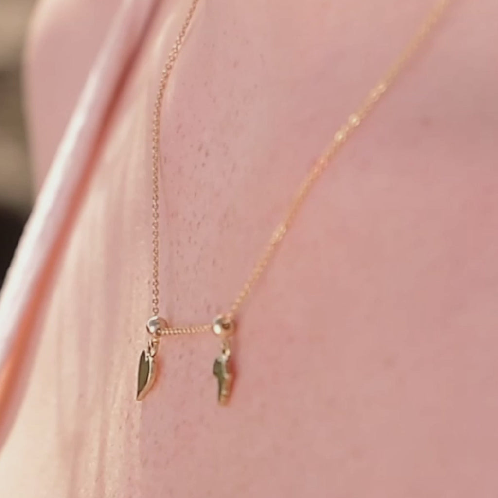 Horseshoe 9ct Gold Charm