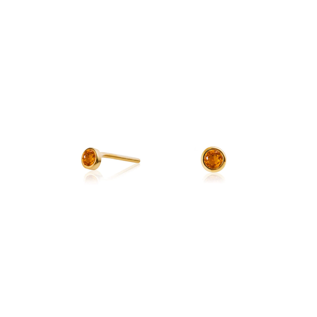 Zia Rise n Shine Gold Studs
