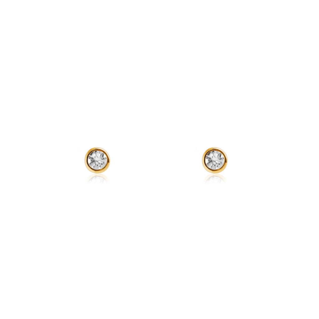 Zia Rise Gold Studs