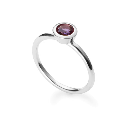 Women's Gemstone Silver Ring | Women's Gemstone Ring | ORA Jewellery