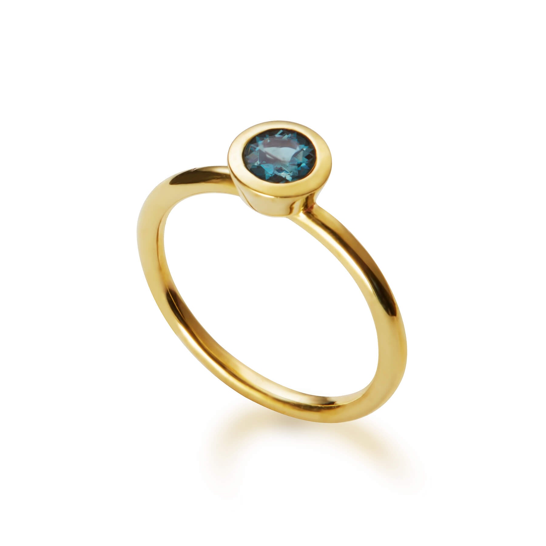 Women's Gemstone Brass Ring | Gemstone Brass Ring | ORA Jewellery