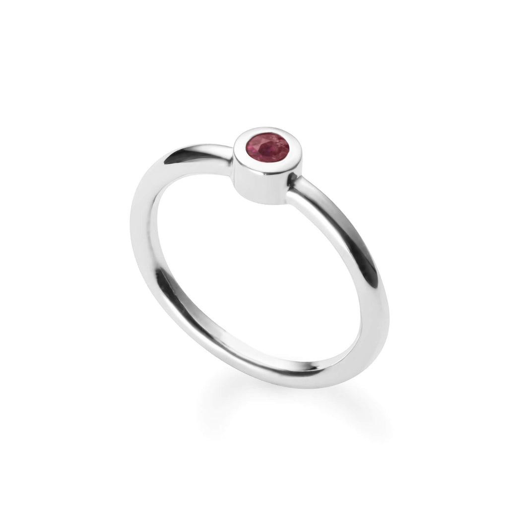 Gemstone Silver Ring | Women's Gemstone Silver Ring | ORA Jewellery
