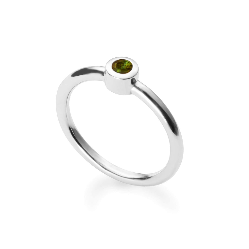 Gemstone Silver Ring | Women's Gemstone Silver Ring | ORA Jewellery