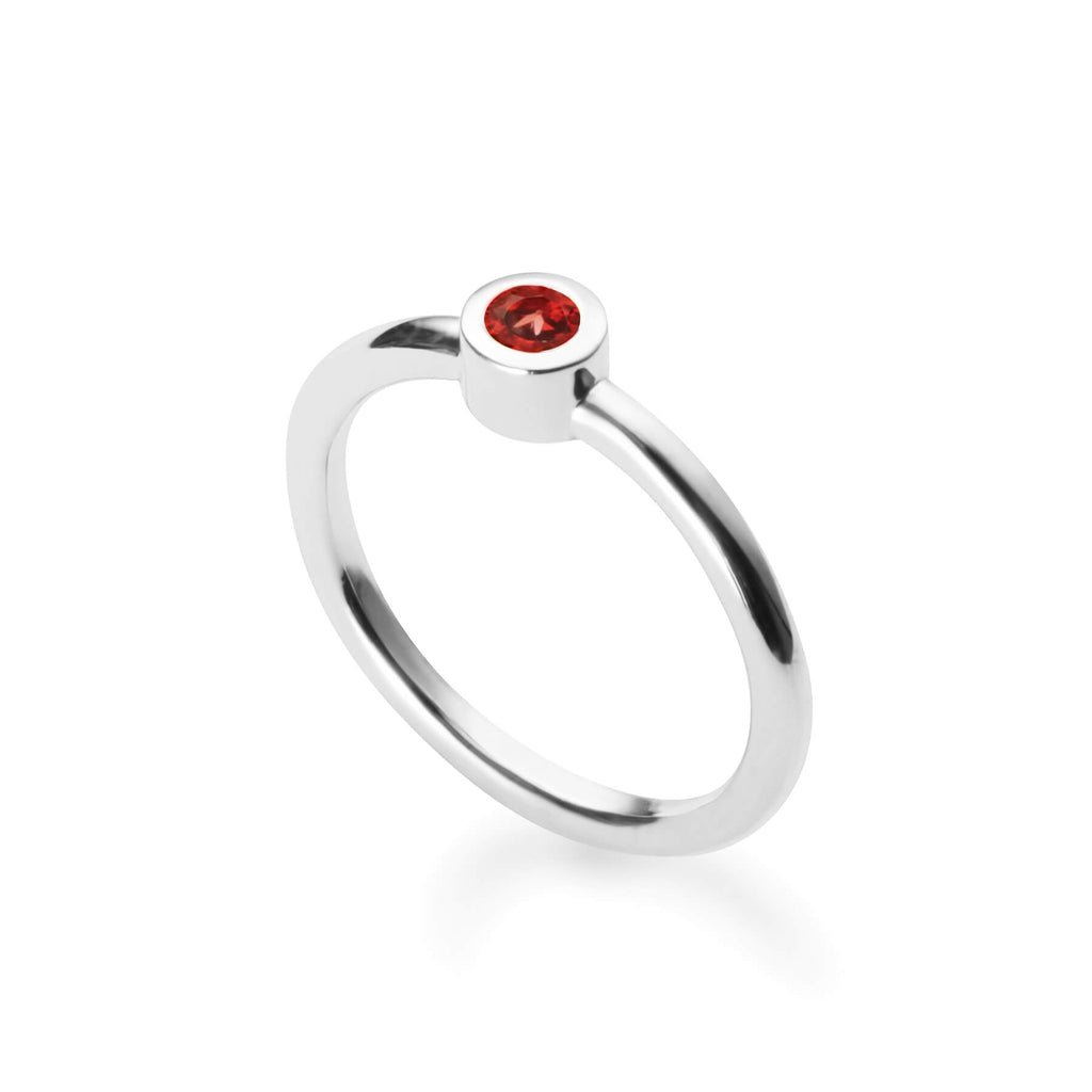 Gemstone Silver Ring | Women's Gemstone Silver Ring | ORA Jewellery