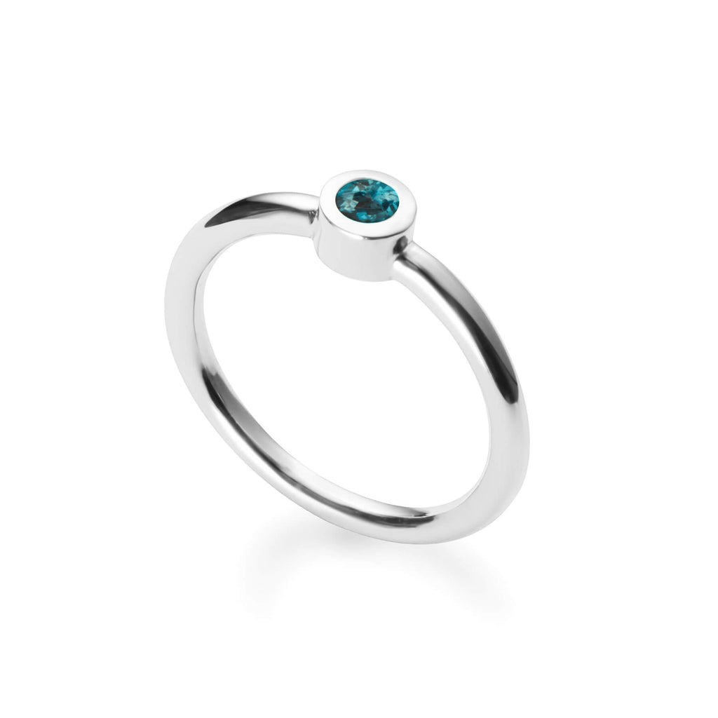Gemstone Silver Ring | Women's Gemstone Silver Ring | ORA Jewellery