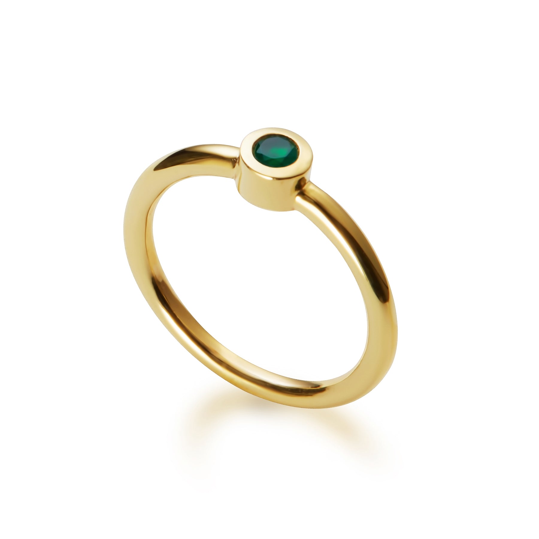 Gemstone Brass Ring | Women's Gemstone Brass Ring | ORA Jewellery