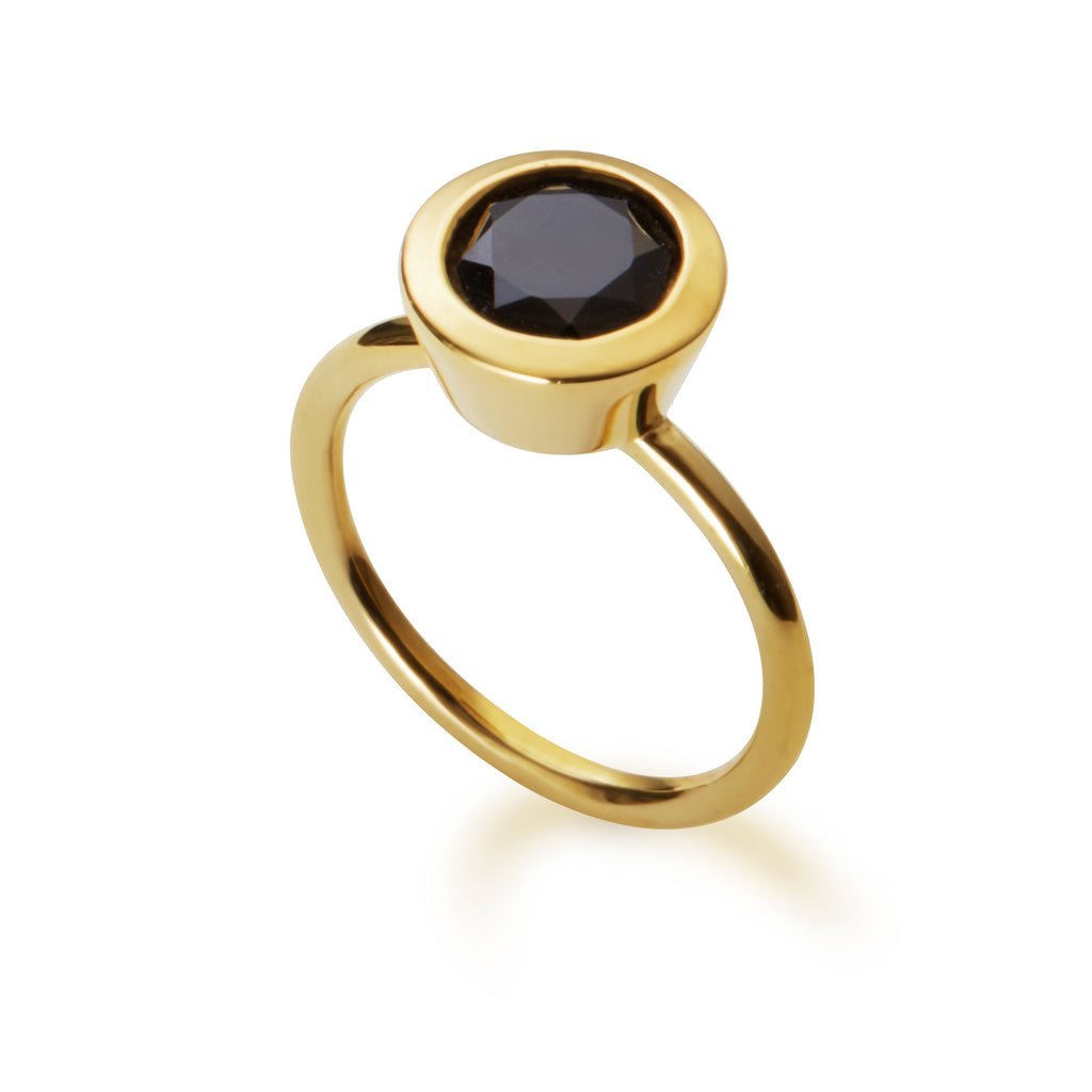 Women's Gemstone Brass Ring | Gemstone Brass Ring | ORA Jewellery